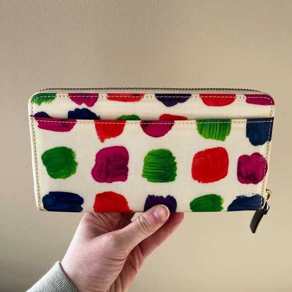 Kate Spade Painted Brush Wallet - Picture 2 of 3